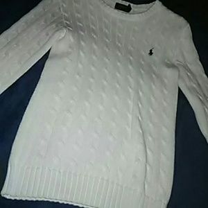 Ralph Lauren Polo white sweater